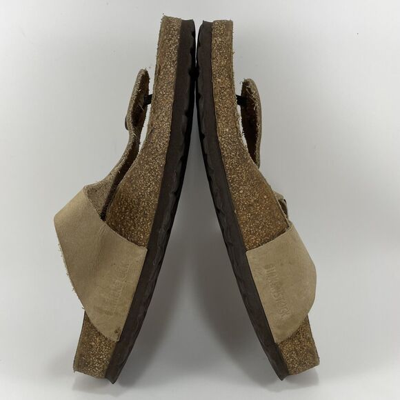 Birkenstock Gizeh Thong Sandals Womens Size 41 US Size 10-10.5 Brown Leather - Picture 7 of 9